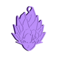 Goku sayan.stl 5 Брелок для ключей Dragon Ball