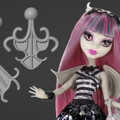 image-4.png STL file Rochelle Goyle Basic Earrings Replacements・3D printable model to download