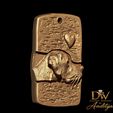 3.jpg Labrador Dog Tag Pendant