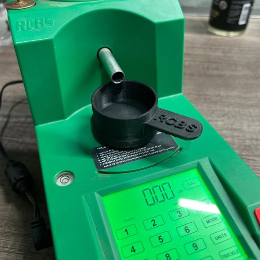 ⚖️ Reloading: Precision Powder Pan and Cup for RCBS Chargemaster Scales ...
