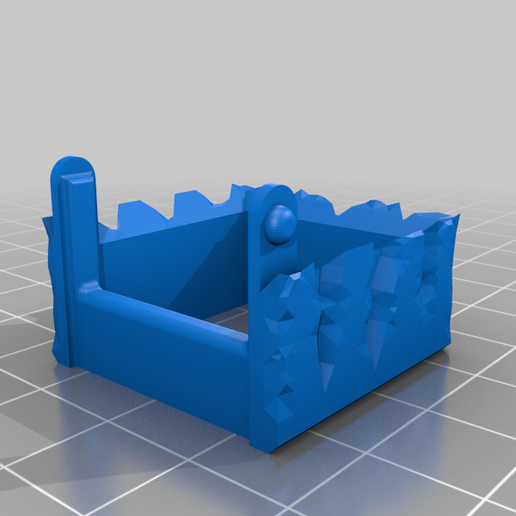 Free STL file Day of the Dead style Dice Tower・Design to download and