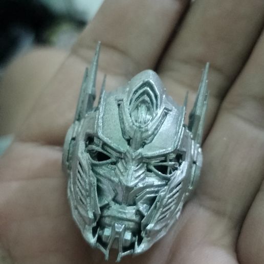 🤖 head of Optimus Prime・ OBJ File for 3D printing・Cults
