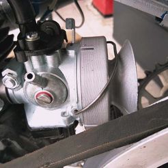IMG_20200420_111354.jpg Cyclo / MBK / Peugeot Boîte à air Venturi Carbu 15 Dellorto / Caja de aire estilo Venturi para el carburador Dellorto 15