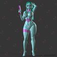 Rebecca-pussy-xXxstore-01.jpg OBJ file Rebecca cyberpunk nsfw (pussy)・3D printable design to download