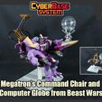 MegChairAndGlobe_FS.jpg Megatron's Command Chair and Computer Globe from Transformers Beast Wars