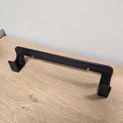 PXL_20230301_144917279.jpg Free STL file Wall Mounted Tablet Holder・3D printing design to download