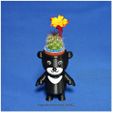 BEAR-BRAVO_15.jpg Free STL file BEAR BRAVO Potted plants・3D printing design to download