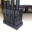 Walkie-Talkie-Craddle-2.jpg Walkie talkie 2 way radio cradle for four pack set