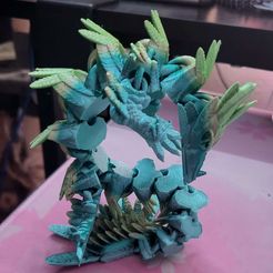 20230321_205009.jpg STL file Get Your Hands on a Unique 3D Printed Articulating Feather Dragon – Buy Now!・3D printable model to download
