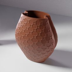 vase_0105-01a.jpg STL-Datei Vase 0105 - Muschelvase・3D-druckbares Modell zum Herunterladen, Namu3D
