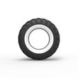 5.jpg Diecast military KRAZ Whitewall tire VID-201 Scale 1 to 25