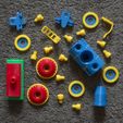 tanker_set.jpg STL file Toy train construction set - whole train combo・Model to download and 3D print