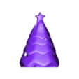 02 kc.obj Fichier OBJ Arbre de Noël avec une étoile cachée・Modèle pour impression 3D à télécharger