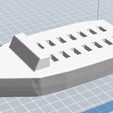 PrintSetupboat.png Boat USB Stick Organizer Storage for Desktop