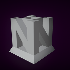 n64.png Fichier STL Organisateur de bureau N64・Modèle imprimable en 3D à télécharger, bigchibly