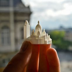 2.jpg Archivo STL gratis Famous Paris buildings・Diseño por impresión en 3D para descargar