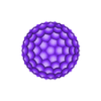 negagive-sphereofspheres.STL negative sphere, sphere bitten from spheres