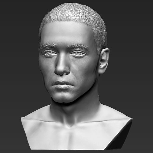 Download File Eminem Bust 3d Printing Ready Stl Obj Formats • 3d 