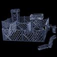 Chain-Link-Fences-10.jpg Industrial Chain Link Fences And Watch Towers For Sci Fi/Industrial Tabletop Terrain And Dioramas