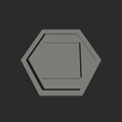 square-3.png Square Hexagon – 3D Printable Game Token