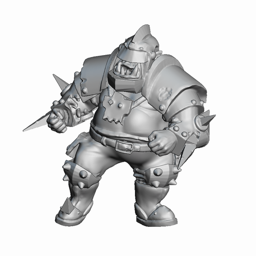 🎲 Orc Blocker・Free STL File for ・Cults