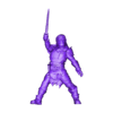 heavy_kirab_sword_pose_4.stl Desert planet Kiraap gang for tabletop