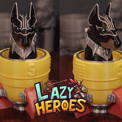 dobe_43.png Lazy Heroes (Dobermann, black panther) - figure, Toy, Container [Color ready]