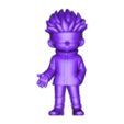 Satoru Gojo Chibi JJK.stl Jujutsu Kaisen Figures Pack (STL) - Gojo, Itadori, Nobara, Megumi - 3D Printable