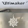 42/E WANT. Free STL file Waves earrings・3D printing idea to download