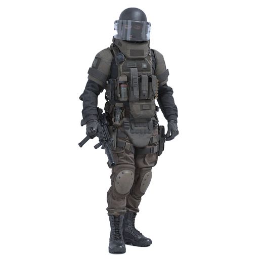 ミリタリー ARTFIGURES S.W.A.T Amazon | 全身フル稼働! SWAT 1/6 ミリタリーフィギュア 全長