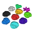 Exo-v12.png Exo Band Cute Cartoon Characters Cookie Cutter 10pcs