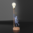 2.png DREAMY GIRL WITH LAMP - BANKSY INSPIRED - (EASY TO PRINT)