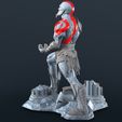 render.3.jpg Kratos GOW joystick holder