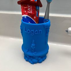 Toothbrush holder “bubbles”