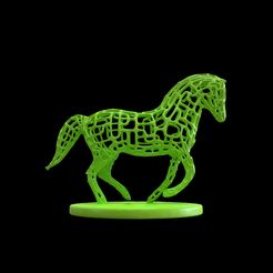 horse (1).jpg Horse Voronoi wireframe