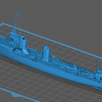 V-170驱逐舰3.png V-170 destroyer ship model
