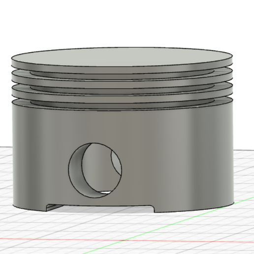 Piston 3D model
