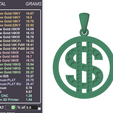 10.png Dollar pendant