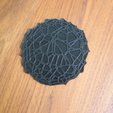 Capture_d_e_cran_2016-06-22_a__09.45.16.png Free STL file Drink coaster with floor - Voronoi #4・3D printable design to download, graph