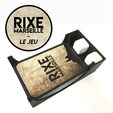 SupportCults.png Free STL file Card and dice holder - Rixe Marseille・3D printable design to download