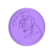 sous-verre_darth_sidious01.STL Free STL file Coaster "Character of Star Wars" (ep.4,5,6)・Design to download and 3D print