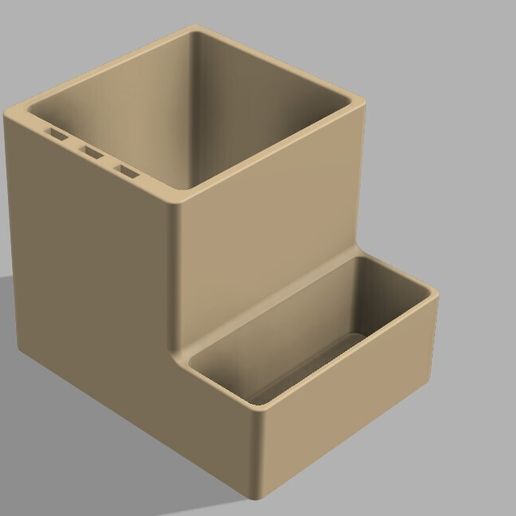 Pot a crayon 3D model