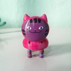 Gato-Violeta.jpg Archivo STL Dj Catnip - Gabby´s Dollhouse・Modelo de impresora 3D para descargar