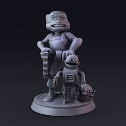 rose vs.1300.jpg 3D-Datei Ratchet & Clank・3D-druckbare Vorlage zum herunterladen