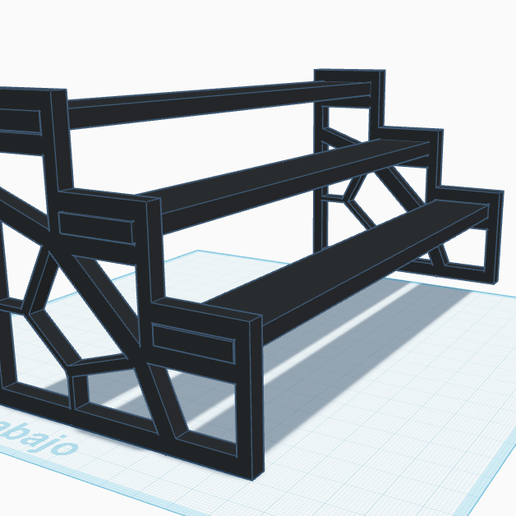 exhibition stand 3D model