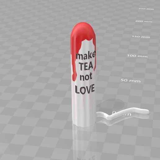make Tea, not LOVE - 3D model önizlemesi