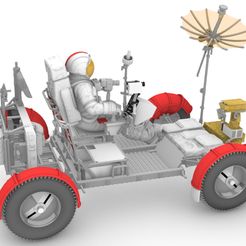37.jpg STL file 1/32 - Lunar Roving Vehicle・3D printer design to download, vincentmeens