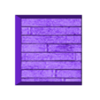 Planks027A_25mm_square_base_hollow_PRINT.stl Набор квадратных и прямоугольных оснований - текстура Planks27 (20-150 мм) | Идеально подходит для настольных варгеймов и ролевых игр