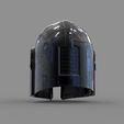0_34.jpg Star Wars The Mandalorian Damaged Helmet 3D print model Cosplay