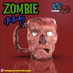 Taza-Zombie-Cults-1.jpg MUG ZOMBIE HALLOWEEN